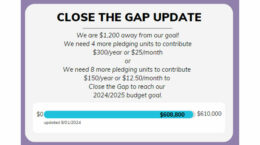 Close the gap graphic.