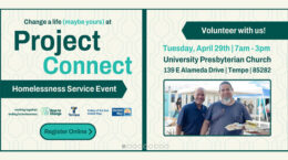 A flyer for the Project Connect event